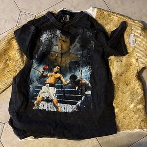 Black Graphic Men's Jersey